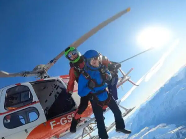 Baptème pour 2 pers, de chute libre à 3000m atterrissage Alpe d'Huez